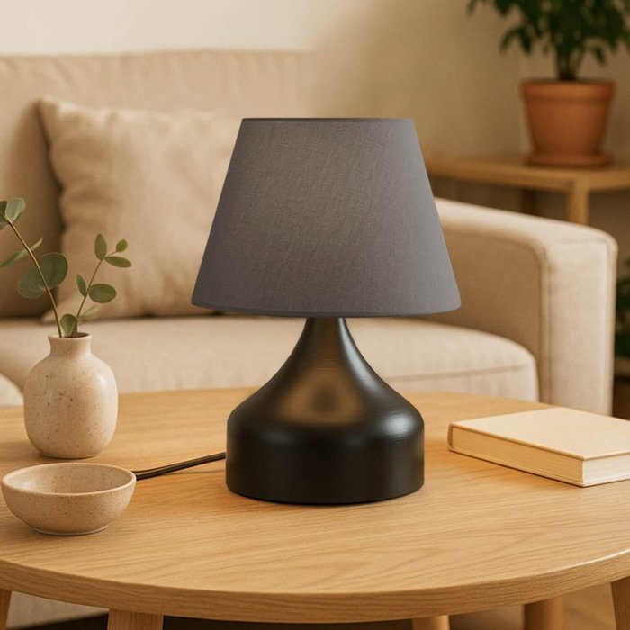 Opviq Lámpara de mesa AYD-3089 Antracita